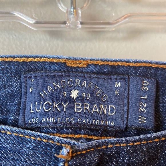 LUCKY BRAND JEANS 221 ORIGINAL STRAIGHT LEG JEANS SIZE 31x29 BLUE - Picture 3 of 6